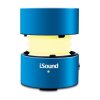 iSound 5315 'Fire' Wav Aluminum Bluetooth Wireless Speaker w Light BLUE
