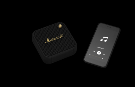 Description image for Marshall Willen Portable Bluetooth Speaker BLACK
