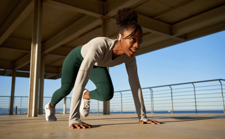 Description image for JBL Endurance Peak 3 Dust and water proof True Wireless Active Earbuds BLACK