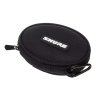 Shure EASCASE Round Soft Zippered Earphone Pouch BLACK