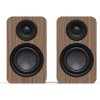 Kanto Living YU4 Passive 2nd Gen Passive Bookshelf Speakers with 1” Silk Dome Tweeter and 4” Abaca-Reinforced Woofer WALNUT