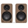 Kanto Living YU4 2nd Gen (2nd Gen) 160 W Powered Speakers System with Bluetooth 5.3 Phono Preamp USB-C WALNUT