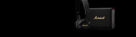 Description image for Marshall MID Active Noise Cancelling (ANC) Bluetooth Headphones BLACK