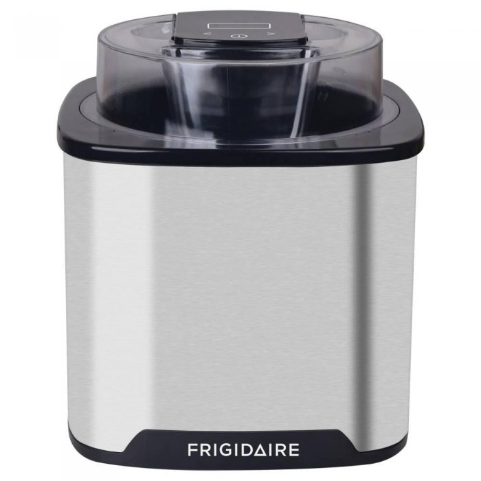 Frigidaire Countertop 2.0L Ice Cream/Frozen Yogurt/Sorbet Maker STAINLESS STEEL - Click Image to Close