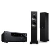 Onkyo TX-NR6100 & PSB Alpha T20 7.2 Channel Network Receiver Floorstanding Speaker System Bundle BLACK ASH Onkyo TX-NR6100 & PSB Alpha T20 7.2 Channel Network Receiver Floorstanding Speaker System Bundle BLACK ASH