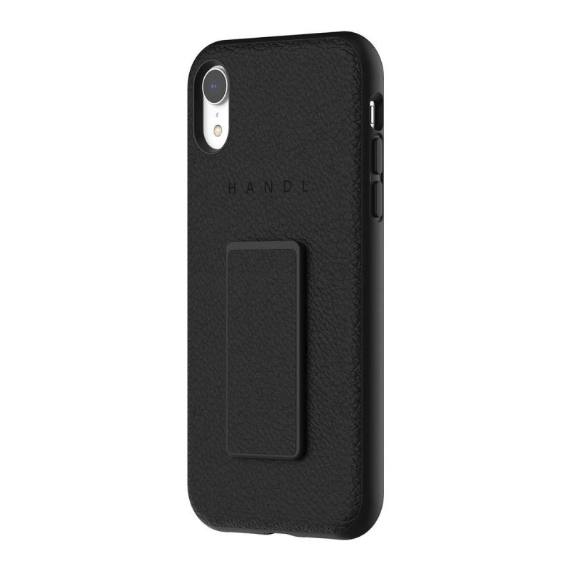 Handl HD-AP04PBBK Inlay Case for iPhone XR - BLACK PEBBLE