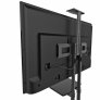 Kanto STM55PL Floor Stand with Adjustable Steel Tray 32-55 Inch TV's
