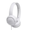 JBL Tune 500 On-Ear Headphones with One-Button Remote/Mic WHITE