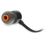 JBL Tune 290 Wired In-Ear Headphones with Mic BLACK