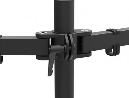Description image for Kanto DML2000 Desktop Arm Dual Monitor Mount BLACK