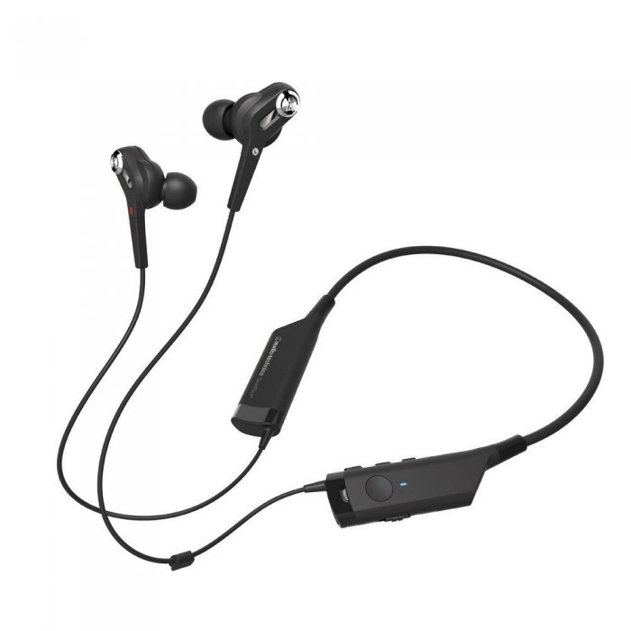 Audio-Technica ATH-ANC40BT Wireless In-ear Bluetooth Headphones - Click Image to Close