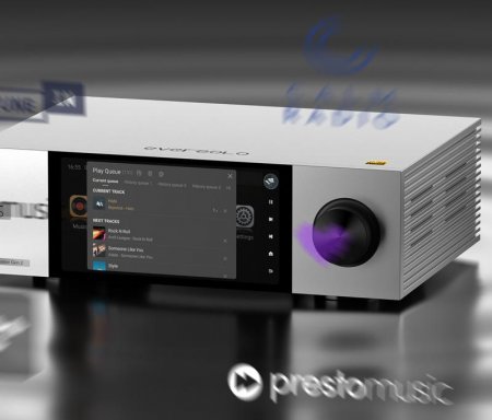 Description image for EverSolo DMP-A6 Master Gen 2 All-In-One Streamer SILVER