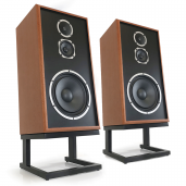 KLH Audio Model Five Floorstanding Speaker by Henry Kloss (Pair) MAHOGANY
