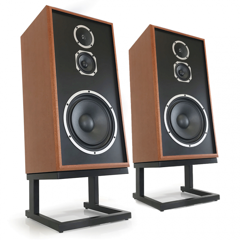 KLH Audio Model Five Floorstanding Speaker by Henry Kloss   (Pair) MAHOGANY