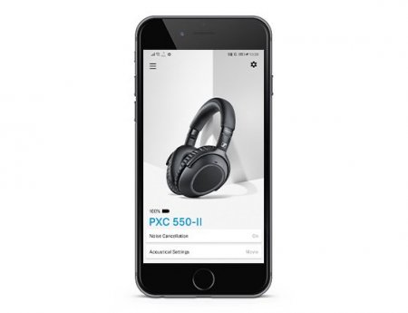 Description image for Sennheiser PXC 550-II Wireless Active Noise-Canceling Over-Ear 'All-Day' Headphones