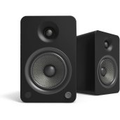 Kanto YU 4-inch Bluetooth Powered Bookshelf Speakers BLACK - Open Box