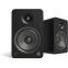 Kanto YU 4-inch Bluetooth Powered Bookshelf Speakers BLACK - Open Box