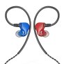 FiiO FA1 Single Balanced Armature In-Ear Monitor with Detachable MMCX Cable RED/BLUE