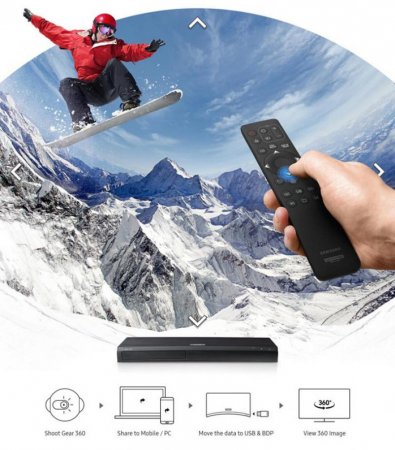 Description image for Samsung UBD-M9500 3D Wi-Fi 4K Ultra HD Blu-ray Player BLACK