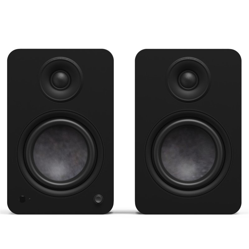 Kanto Living YU6 2nd Gen (2nd Gen) 200 W Powered Speakers System with Bluetooth 5.3 Phono Preamp USB-C BLACK