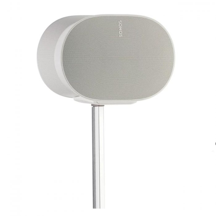 Sanus WSSE3A1 Height-Adjustable Speaker Stand for Sonos Era 300 (Single) WHITE - Click Image to Close