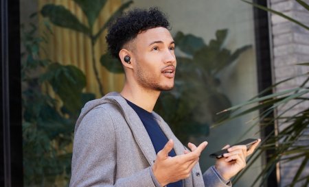 Description image for Sony WF-1000XM4 True Wireless Noise Cancelling Earbuds MATTE BLACK