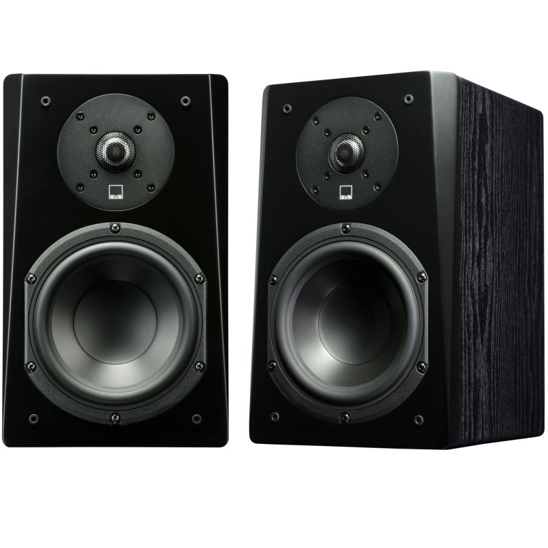 SVS 'Prime Bookshelf' Bookshelf Loudspeaker BLACK ASH (Pair)