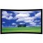 Grandview Prestige 106-Inch Curved Fixed-Frame Projection Screen LF-PH (16:9) BLACK FRAME