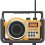 Sangean LB-100 Compact AM/FM Ultra Rugged Radio Receiver YELLOW
