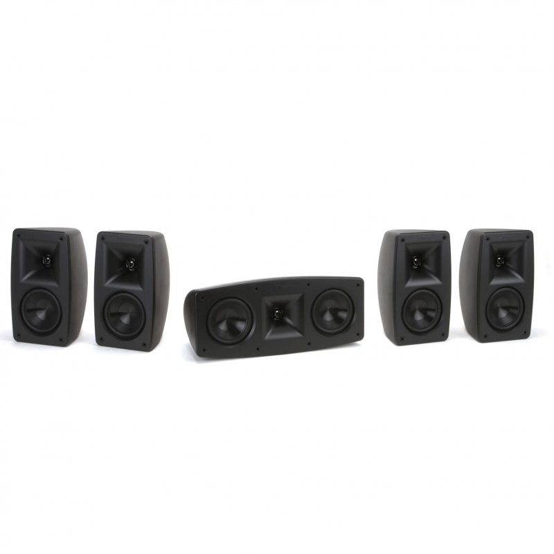 Klipsch Quintet Home Theater Speaker System BLACK