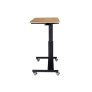 Rocelco MSD-28 Mobile Standing School Desk BLACK