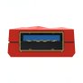 iFi Audio iDefender+AA USB-A to USB-A Ground Noise (Buzz/Hum) Eliminator RED