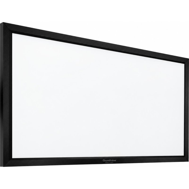 Grandview Prestige 180-Inch Permanent Fixed-Frame Projection Screen LF-PP (16:9) BLACK BEZEL