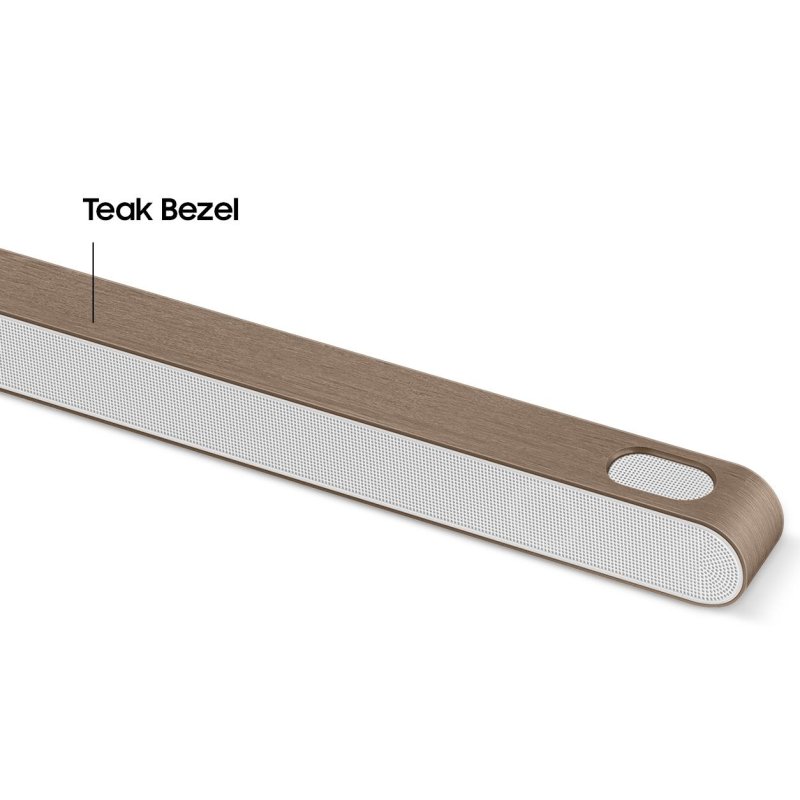 Samsung VG-SCFBS8TK Ultra Slim Soundbar Customizable Bezel Decorative Frame TEAK