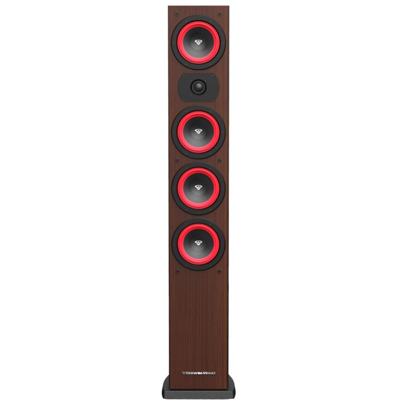 Cerwin Vega LA44 4-Inch 3-Way Tower Speaker (Each) EXPRESSO