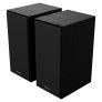 Klipsch R40PM Reference 4" Two Way Powered Bookshelf Speakers (Pair) BLACK