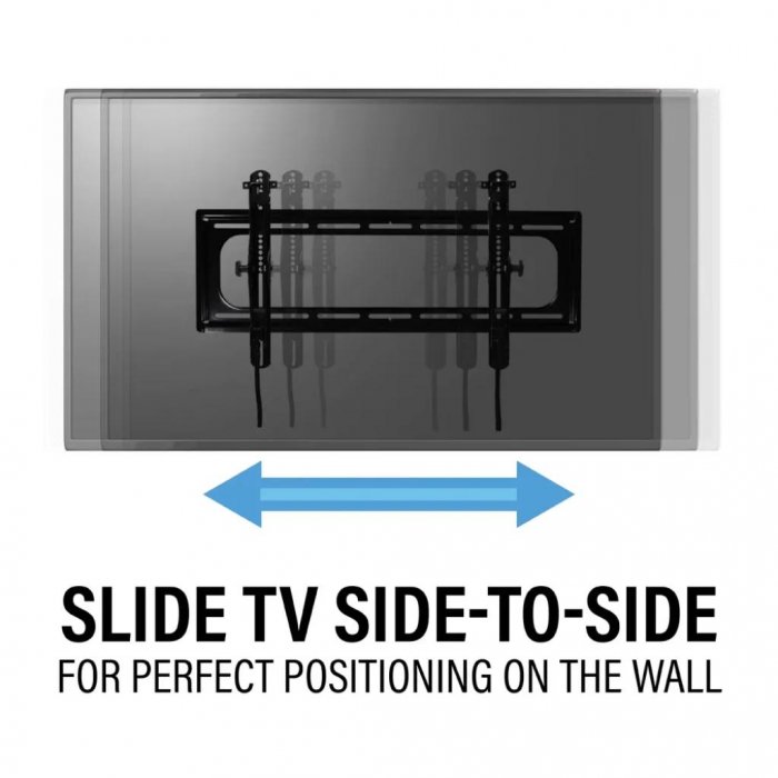 Premium VODLT1 Large Outdoor Tilt Mount for TVs 37"-95" BLACK - Click Image to Close