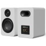 Kanto Living YU6 Passive 2nd Gen Passive Bookshelf Speakers with 1” Silk Dome Tweeter and 5.25” Abaca-Reinforced Woofer WHITE