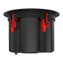 Klipsch PIC525TBW Pro In-Ceiling 5.25-Inch Woofer With 1-Inch Tweeter and Transformer (Pair) BLACK