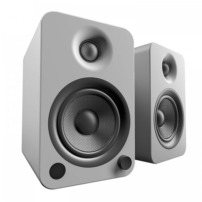 Kanto YU4MG 70W (RMS Power) Powered Speakers with Bluetooth and Phono Preamp MATTE GREY - Click Image to Close