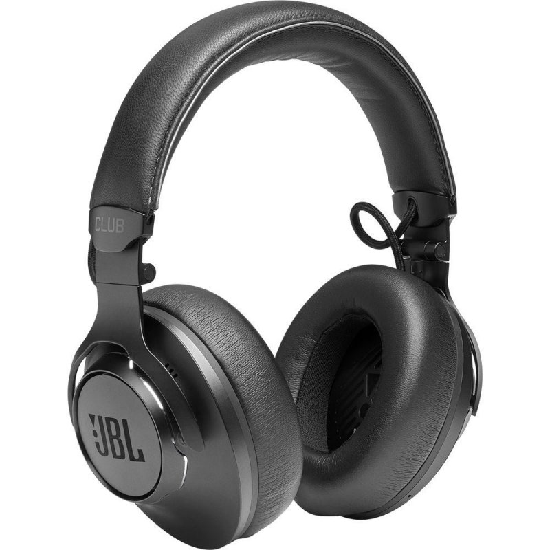 JBL Club One Wireless Over-Ear Audio Adaptive Noise Cancelling Headphones BLACK - Open Box