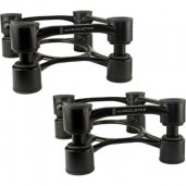 IsoAcoustics Aperta 200 Aluminum Speaker Stands BLACK (Pair)