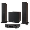 JBL MA710 Stage 2 260F & 220P Home Theater System Bundle BLACK
