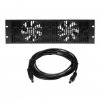 Sanus CAFQ01 EcoSystem Rack-mounted 3U Ultra Quiet Cooling Fan