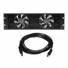 Sanus CAFQ01 EcoSystem Rack-mounted 3U Ultra Quiet Cooling Fan