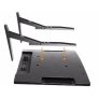 Sonora ST64 Universal Table-Top Replacement TV Stand for 37-70" TVs BLACK