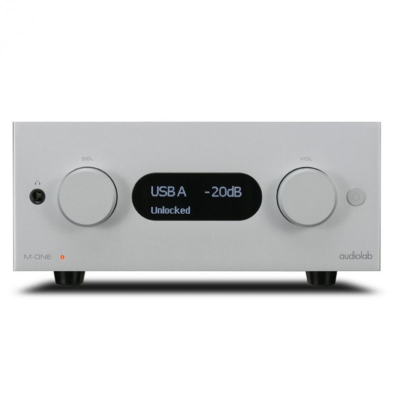 Audiolab M-ONE Compact Integrated Amplifier SILVER
