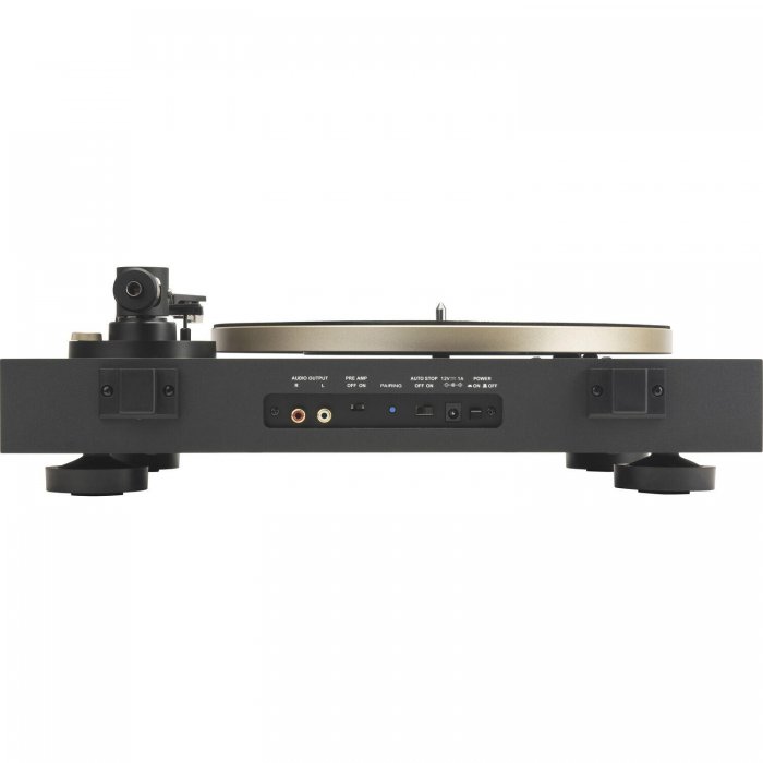JBL Spinner BT Bluetooth Belt Drive Turntable with AptX-HD GOLD/BLACK - Click Image to Close