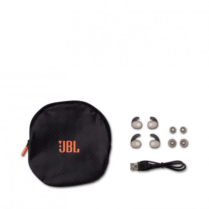JBL Reflect Response Wireless Touch Control Sport Headphones BLACK - Click Image to Close