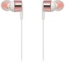 JBL Tune 210 In-Ear Headphone with One-Button Remote/Mic ROSE GOLD/WHITE